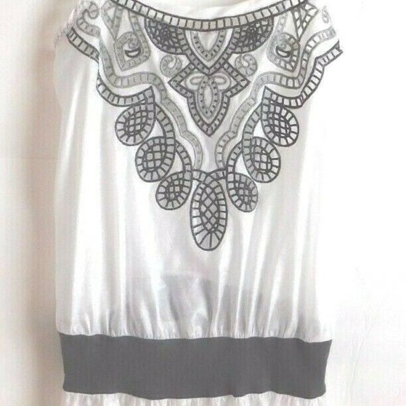 XXI Sleeveless Boho Pullover Womens Top Petite Sm - Picture 1 of 10